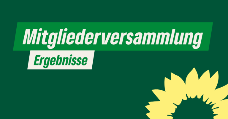 Ergebnisse der Mitgliederversammlung