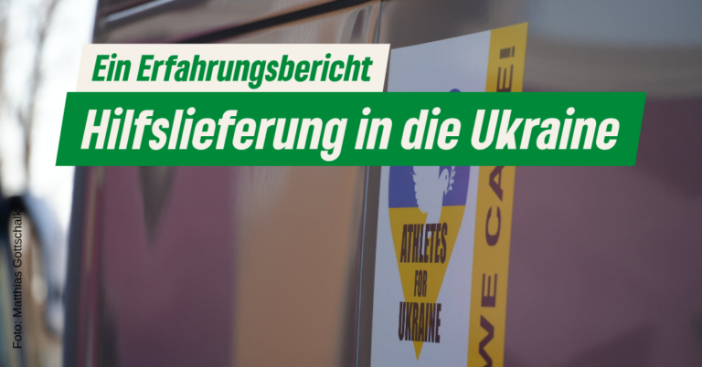 Hilfslieferung in die Ukraine