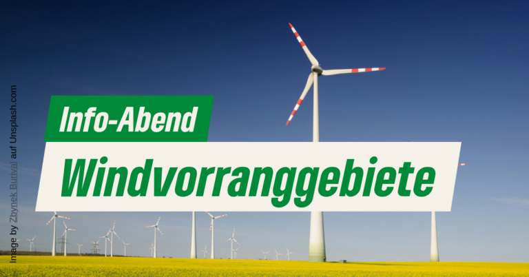 Diskussion: Windvorranggebiete